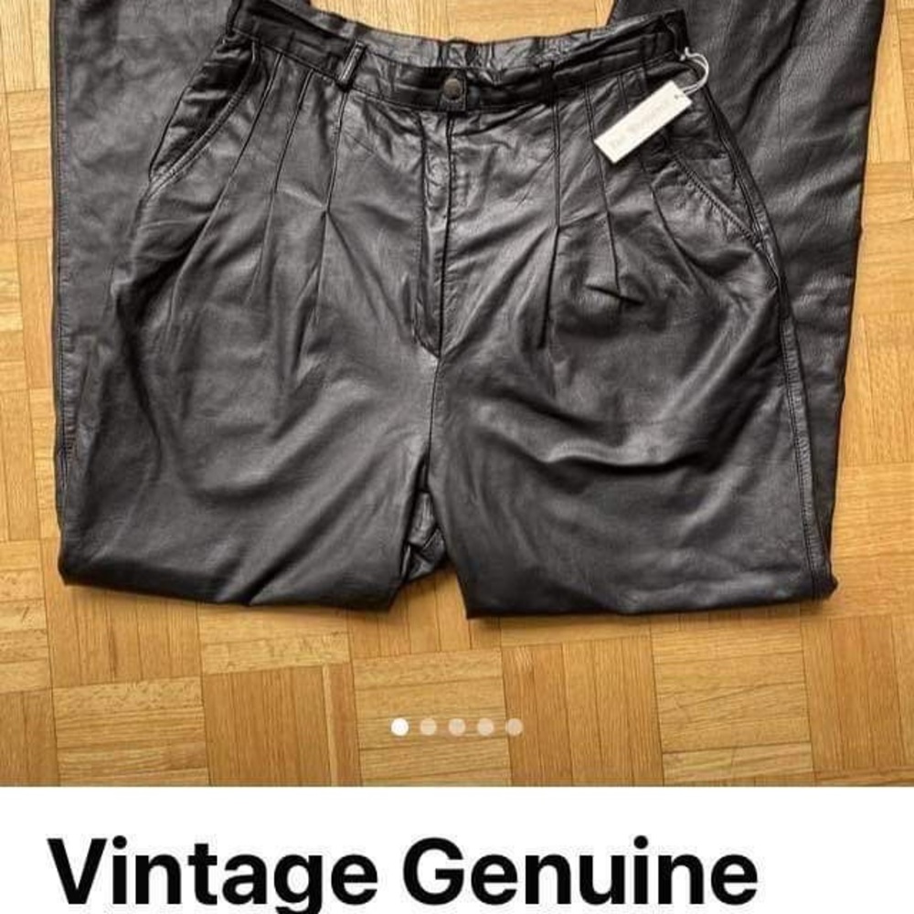 Vintage Leather Pants